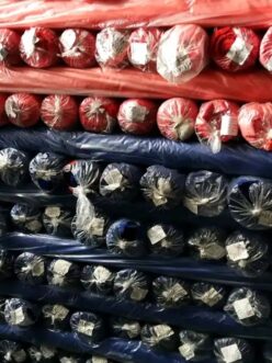 China textile woven 100%polyester taffeta plain dyed fabric stock