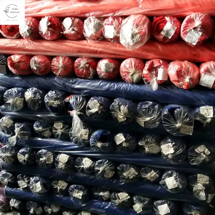 China textile woven 100%polyester taffeta plain dyed fabric stock